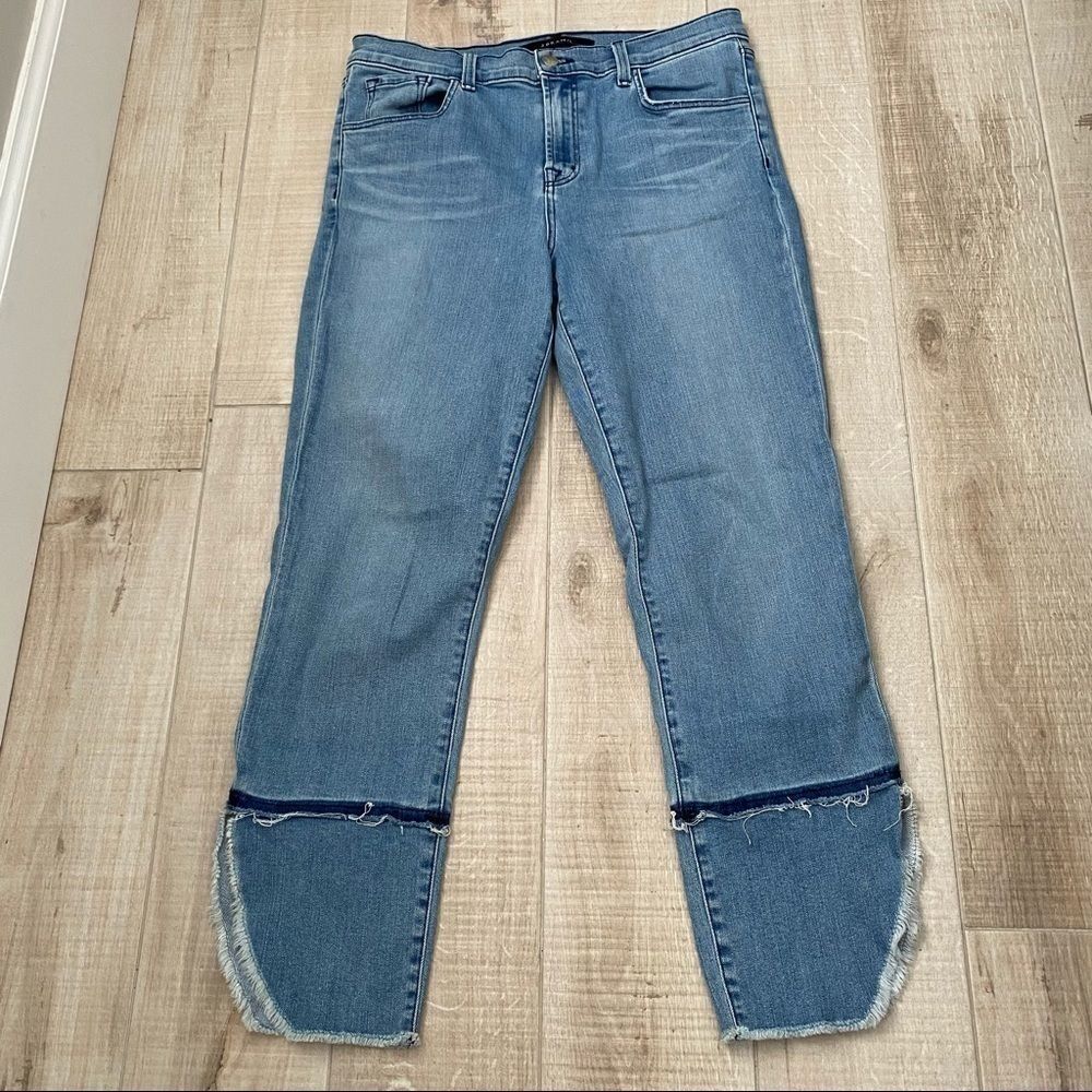 J Brand Slim Ruby Jeans Patriot Blue Sz 28